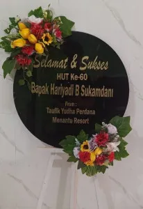 Papan Akrilik Ucapan Ulang Tahun Nunukan